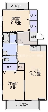 グランメゾン津島の森ガーデンＡ 間取り