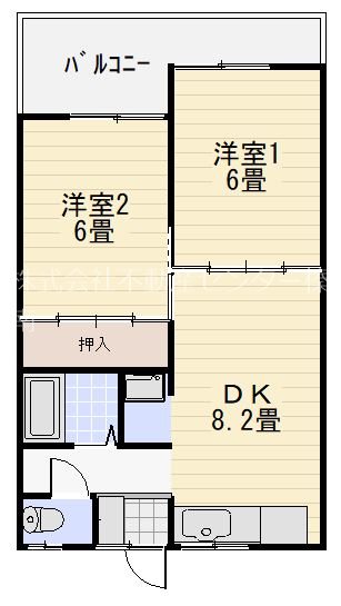 コーポK１ 間取り
