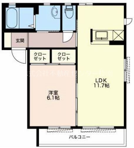 ＶＩＬＬＡＧＥ秋葉　D 間取り