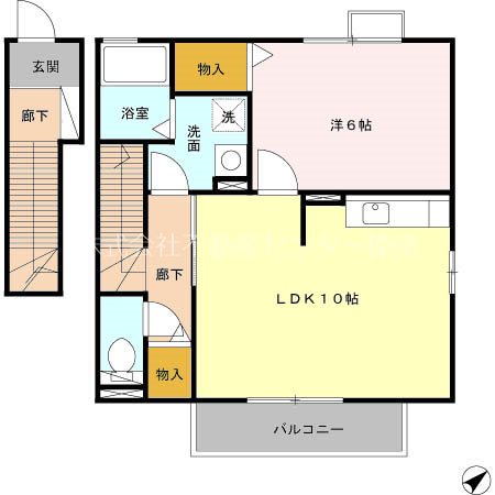 ヴィーブルⅡ　Ａ 間取り