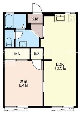サンライズＫ　B 間取り