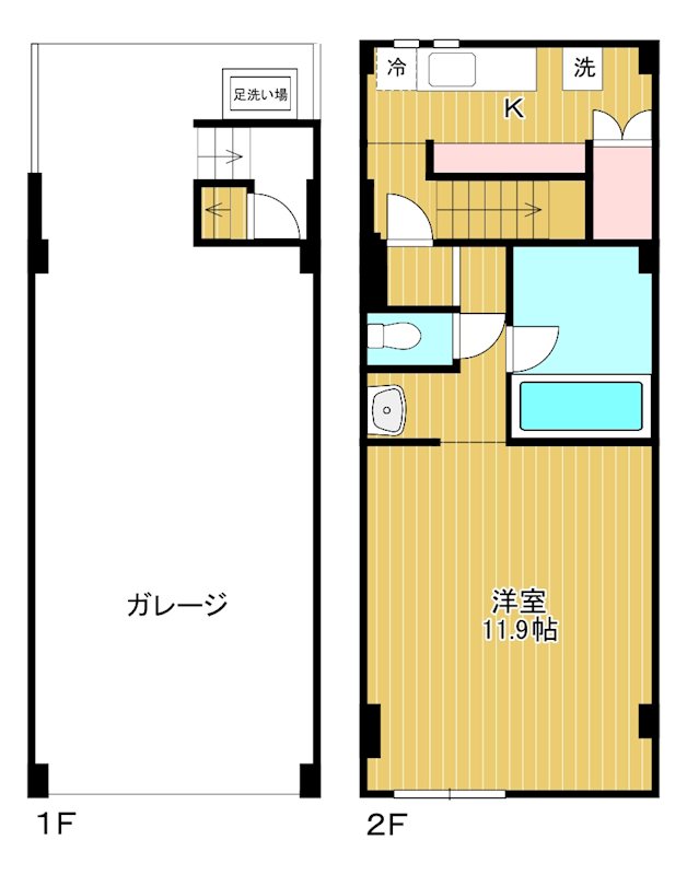 SEASIDE-10 間取り