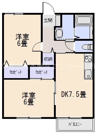 サン・ヴィラ神戸A 間取り