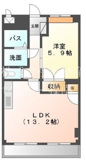 グランディールⅠ 間取り
