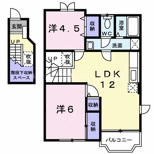 グレイスフルＡ 間取り