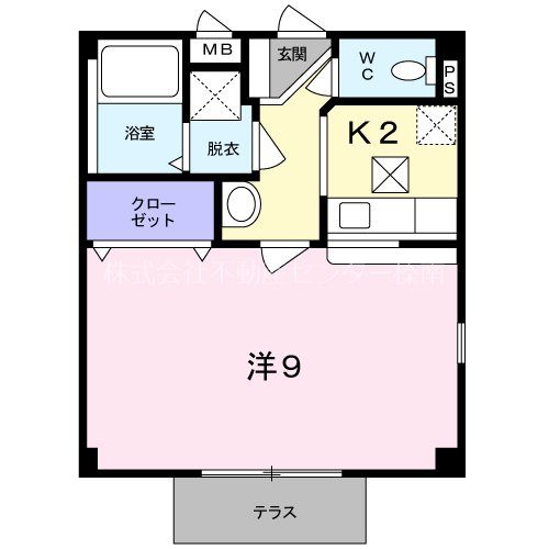 ラ・フォーレ１ 間取り