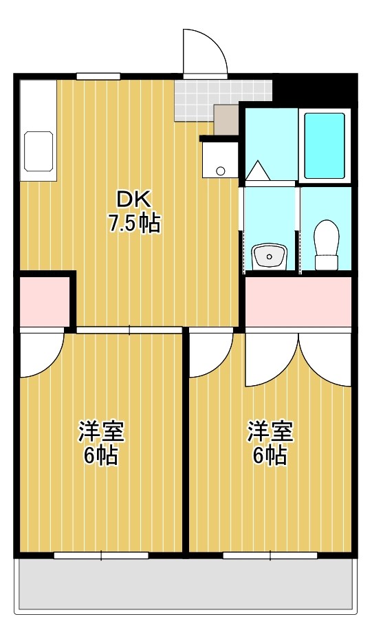 シャトレ牧之原 間取り