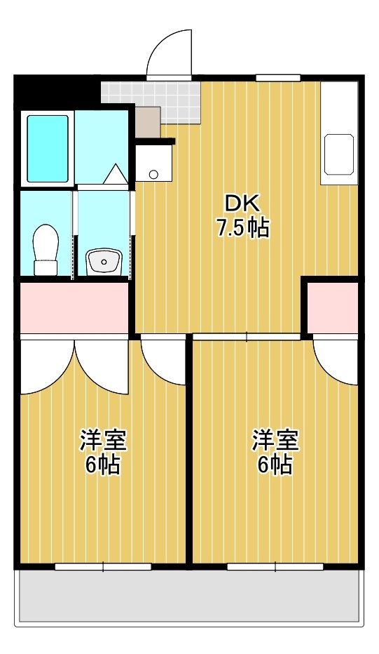 シャトレ牧之原 間取り
