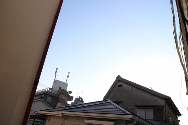 稲田大発マンション 眺望