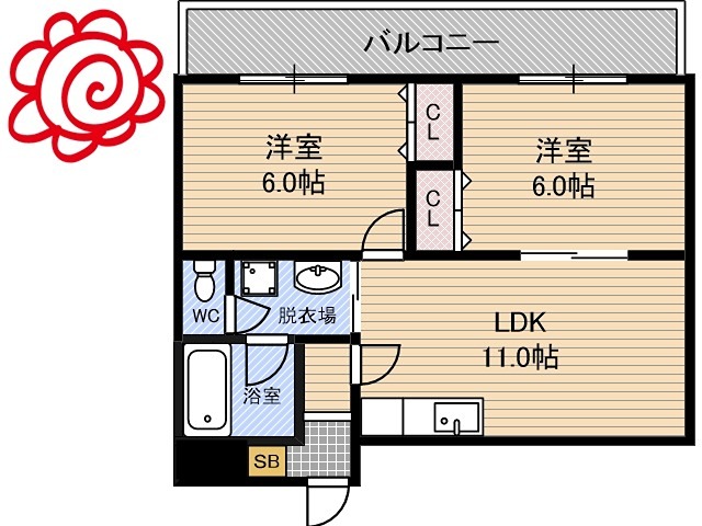 プラザあさも 間取り