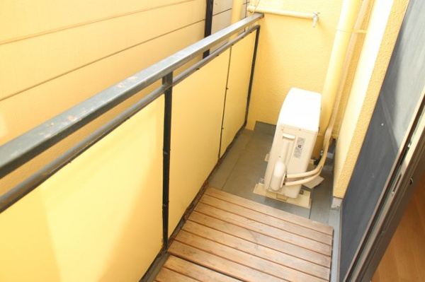 放出淀屋マンション ベランダ