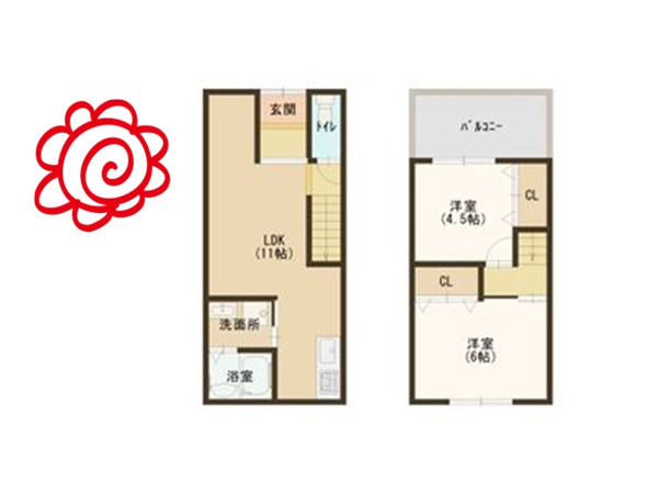 D-House放出 間取り