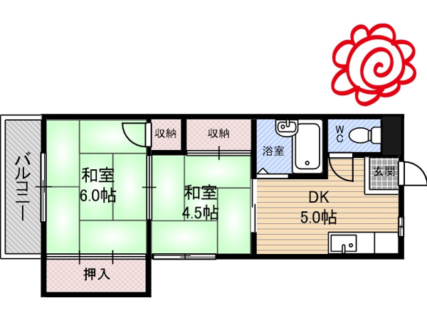 コーポ村井 間取り