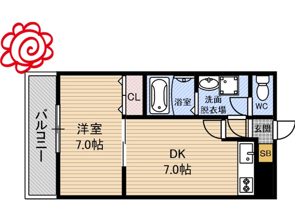 ハイツジョイフル 間取り