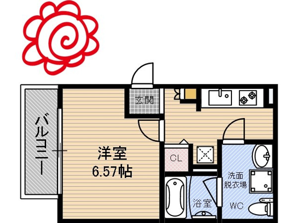 IoTアパートメント徳庵 間取り