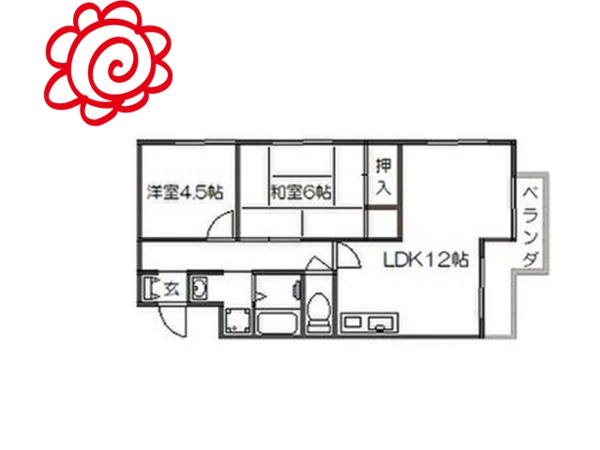 アヴニール１・２番館 間取り