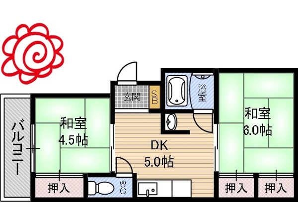 メゾン長田 間取り