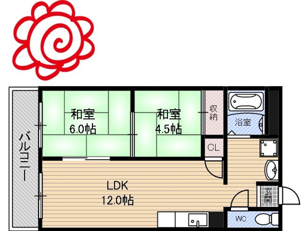 高井田ランプハウス 間取り