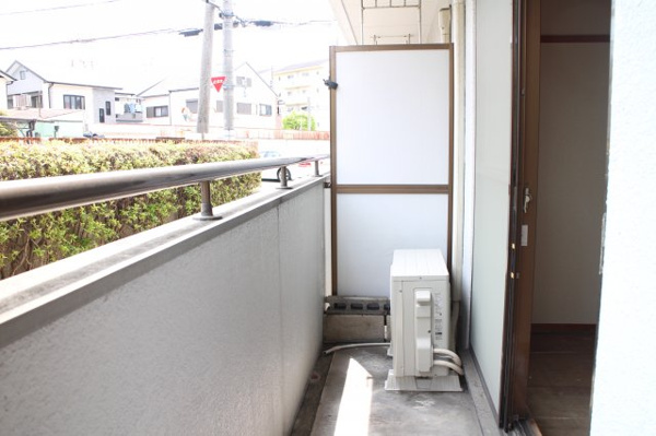 ハイツ大発 ベランダ