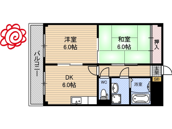 ニューセンチュリー西村 間取り