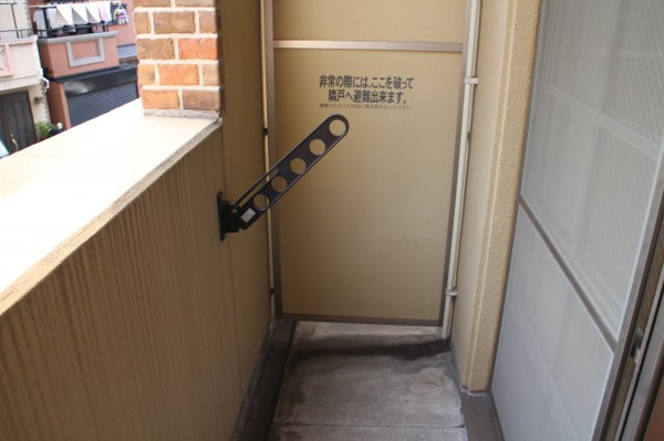 グランエトワールドゥ ベランダ