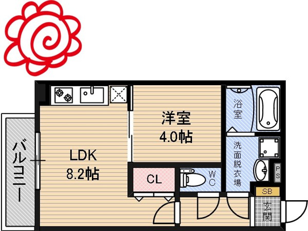 リトレ徳庵 間取り