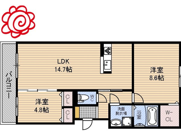 カーサメロディア 間取り