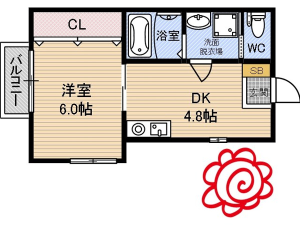 第5テラダハイツ 間取り