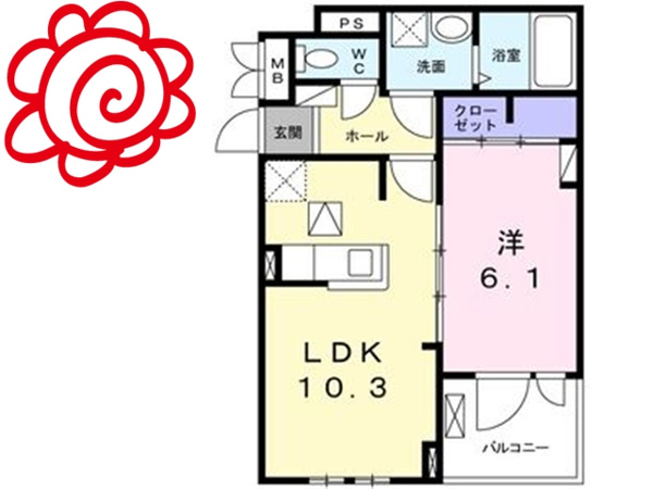 オベルジーヌ 間取り