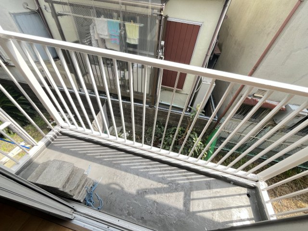松本ハイツ ベランダ