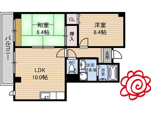 ヴィラ諸口 間取り
