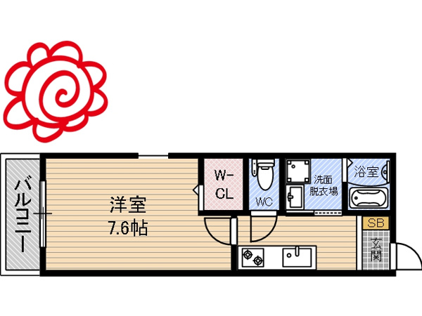 L-BASE徳庵駅前 間取り