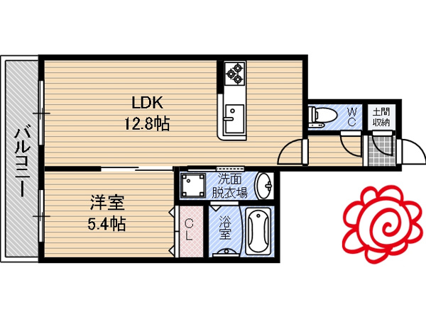シャーメゾンクローバー 間取り