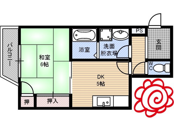 岩崎マンション 間取り