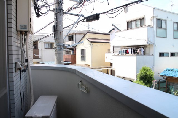 岩崎マンション ベランダ