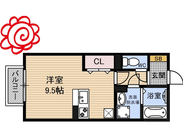 ハーフタイムIMAZU 間取り
