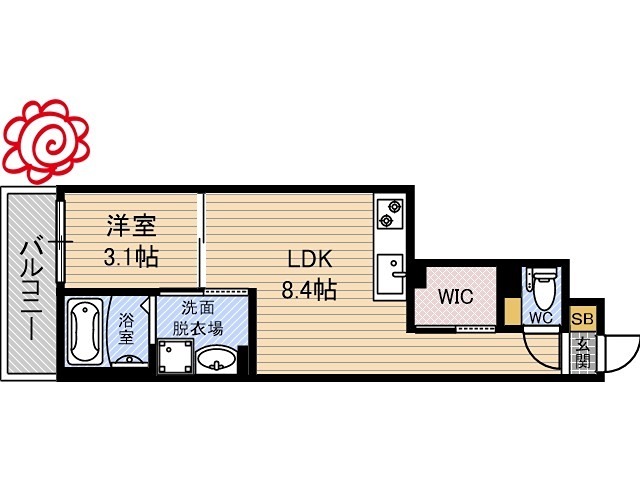 S-MOVE大阪鶴見 間取り