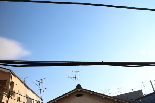 汎愛ハイツ 眺望