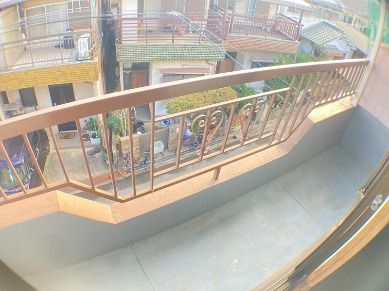 稲田新町2丁目貸家 ベランダ