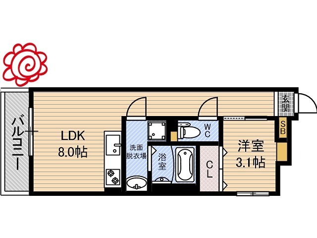 S-MOVE大阪鶴見 間取り