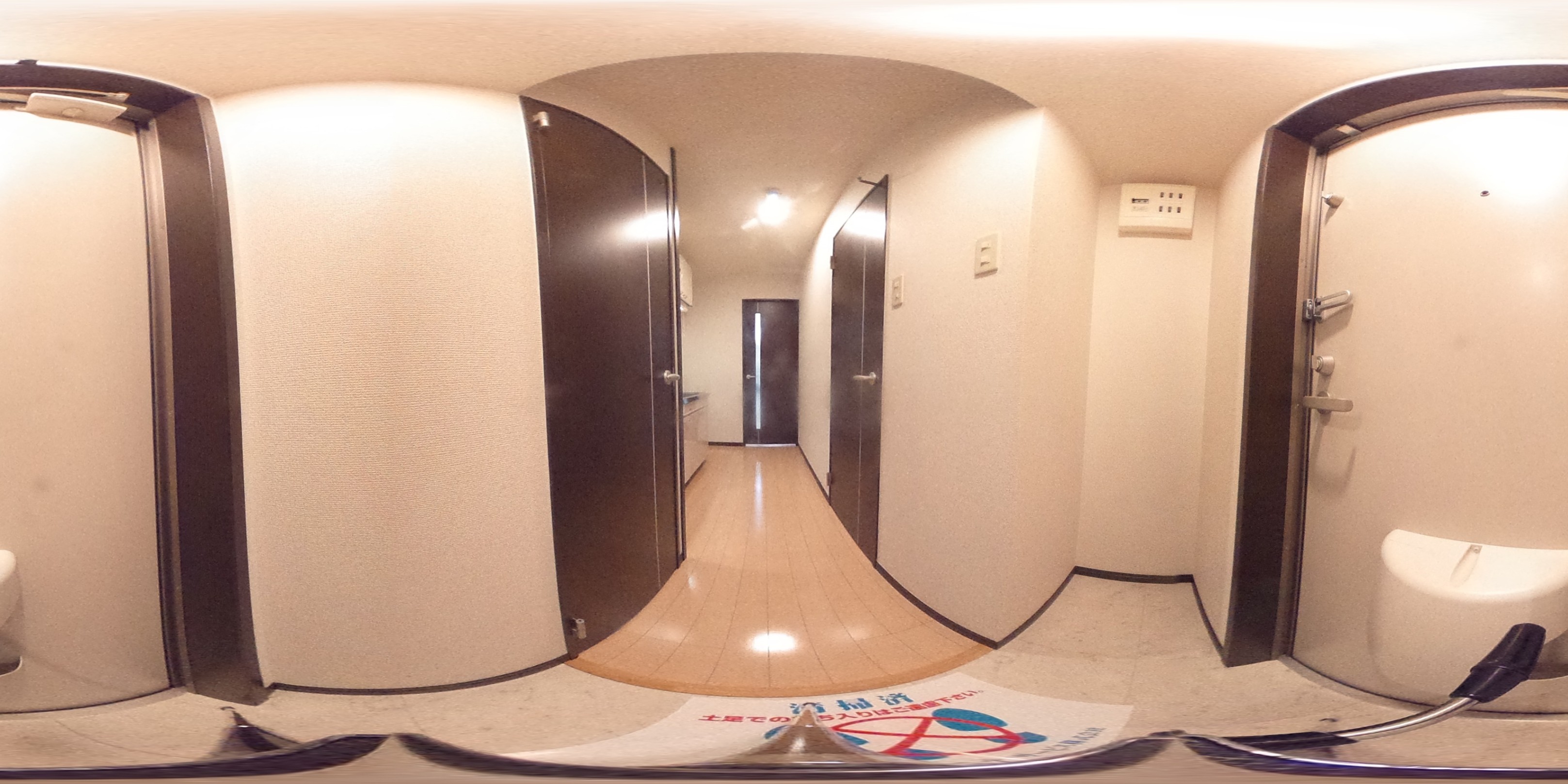 フジパレスえんじゅ 玄関