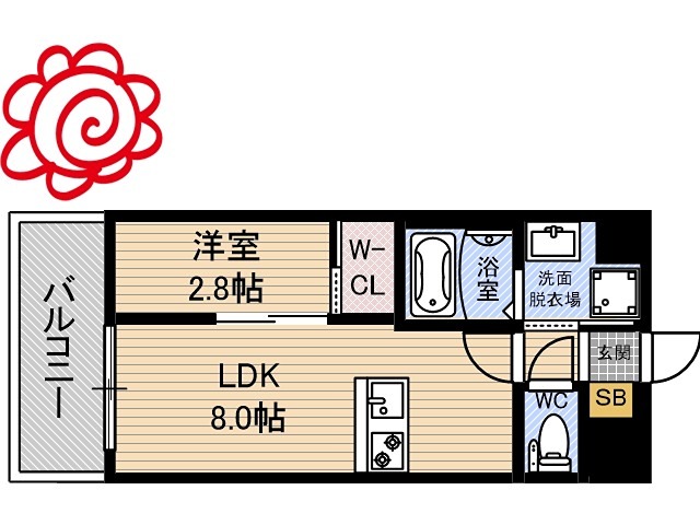 Alivis放出 間取り