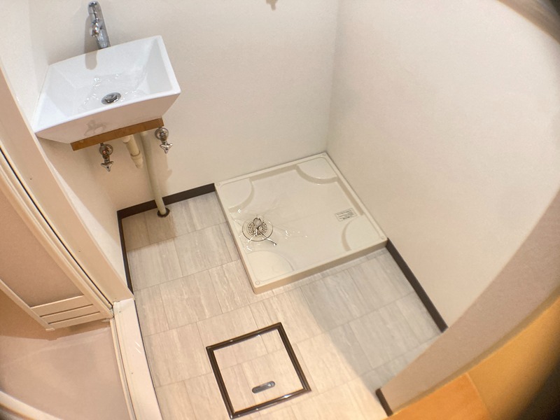 中茶屋2丁目貸家 洗面所