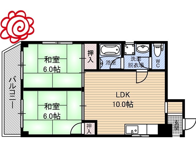 グリーンスコープ鶴見 間取り