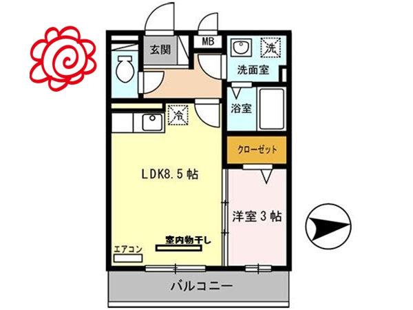 ハナミズキ 間取り