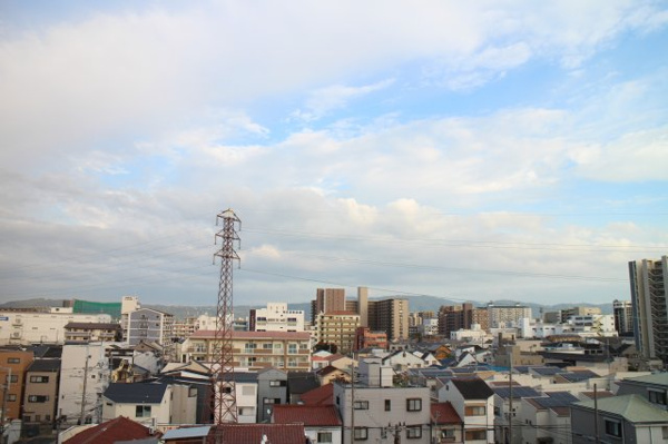 鶴見緑地ハイツ弐番館 眺望
