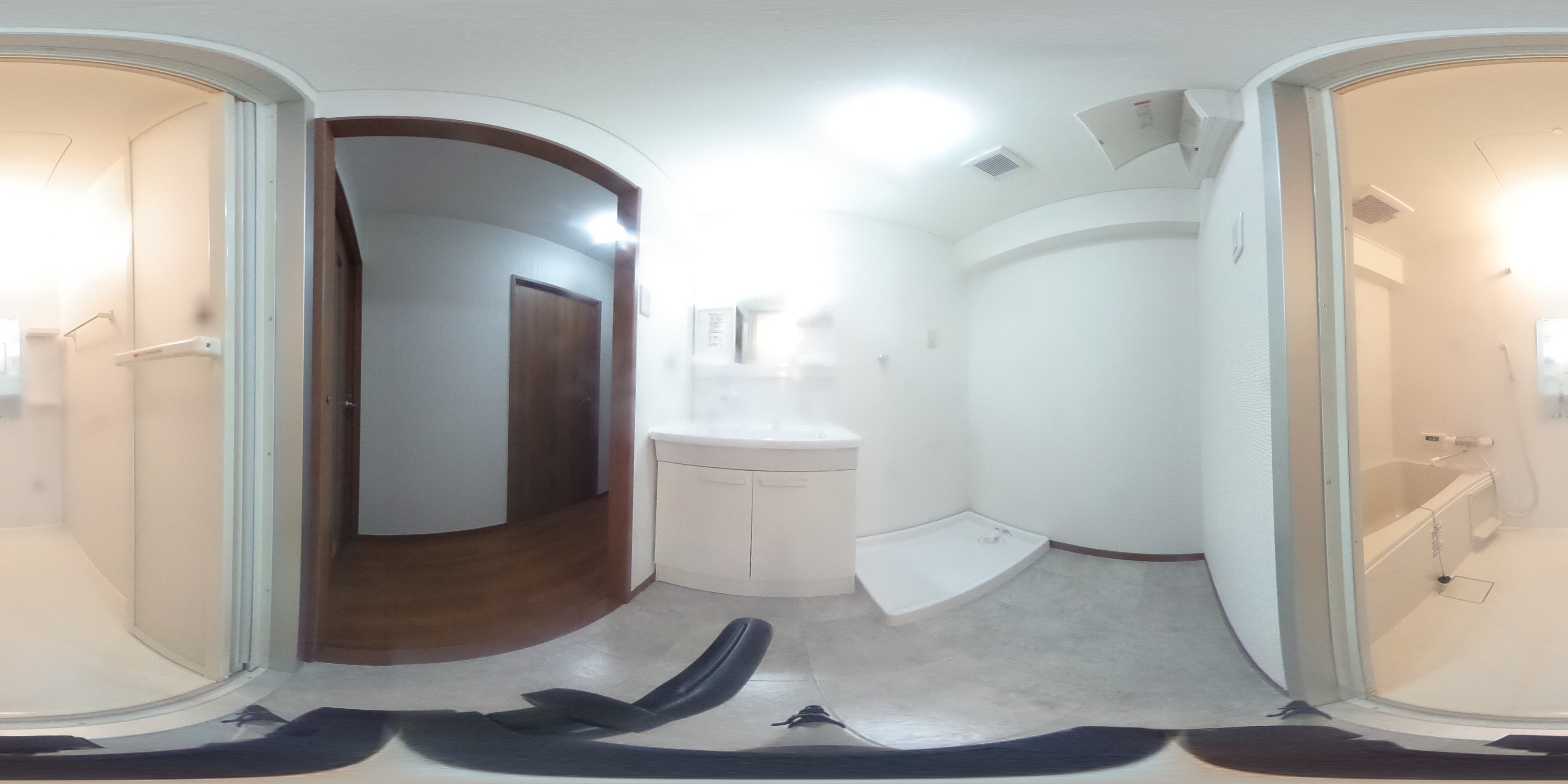 鶴見緑地ハイツ弐番館 洗面所