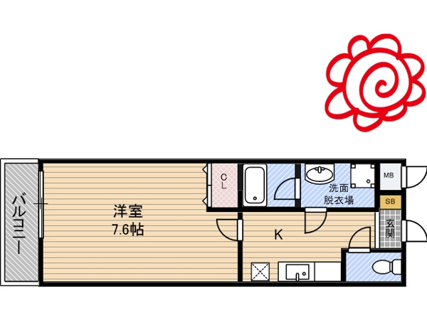 ハートハイム 間取り