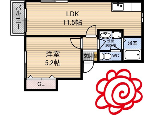 第2テラダハイツ 間取り