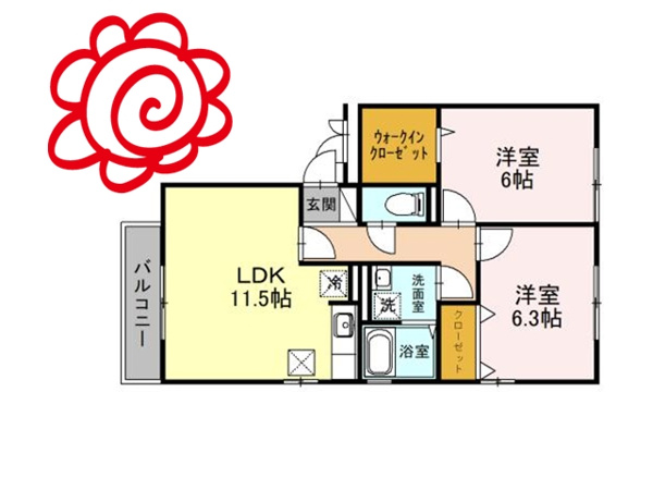 ネバーランド 間取り